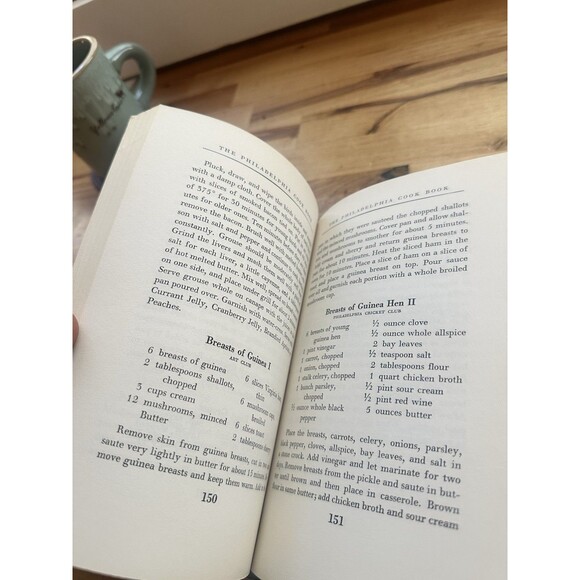 The Philadelphia Cook Book of Town and Country Anna Weatherill Reed 1963 Vintage - Picture 3 of 5